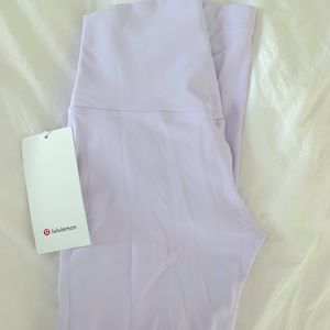 Lululemon align legging size 6 lilac colour